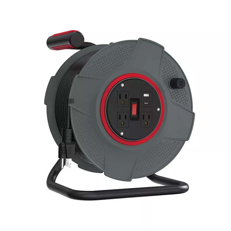 3 خروجی USB حلقه سیم پلاستیکی 100 فوت