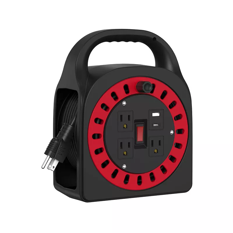 3 خروجی USB حلقه سیم پلاستیکی 50 فوت