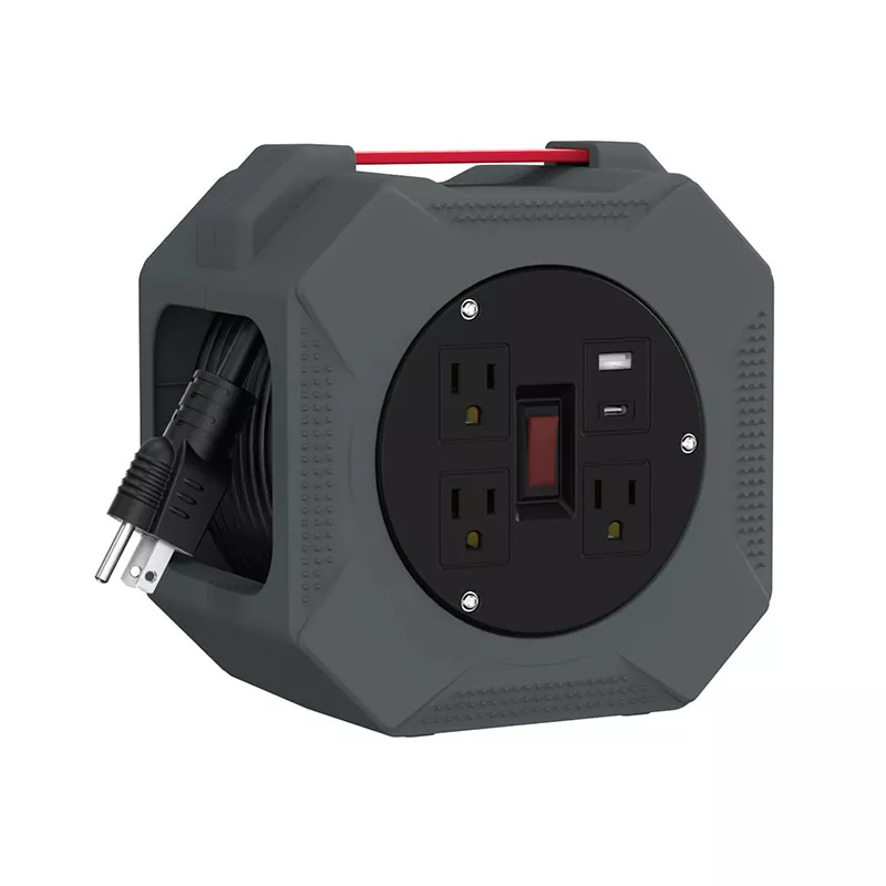 3 خروجی USB2.4a حلقه سیم پلاستیکی 30 فوت