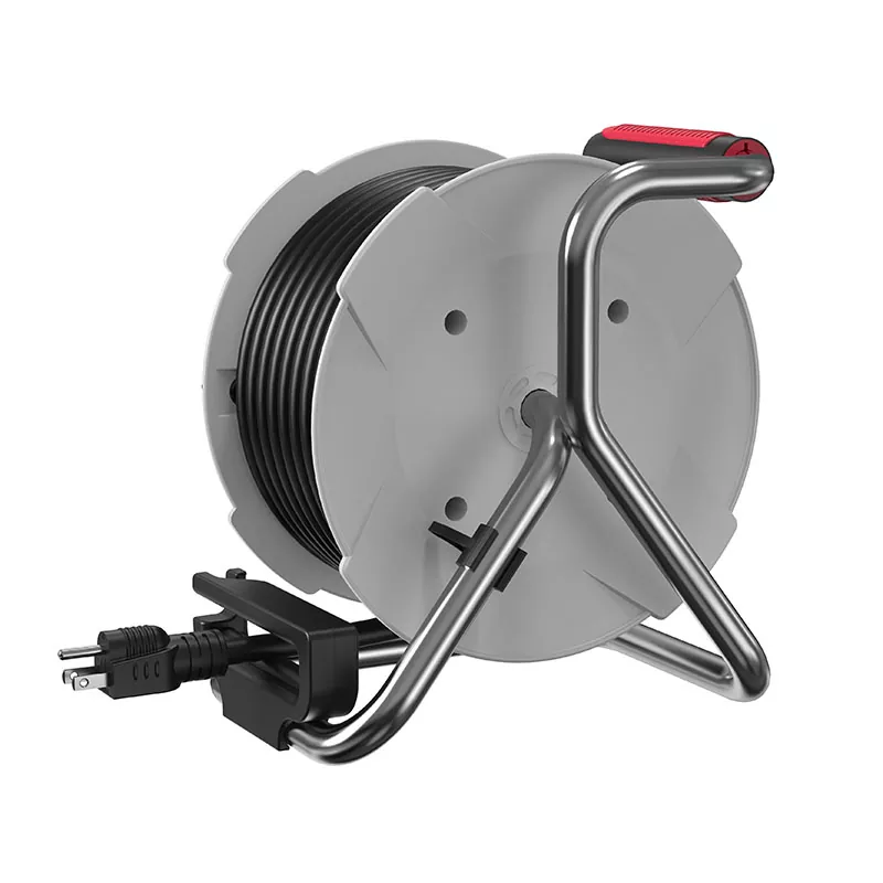 4 خروجی حلقه سیم پلاستیکی 50 فوت با محافظ اضافه بار