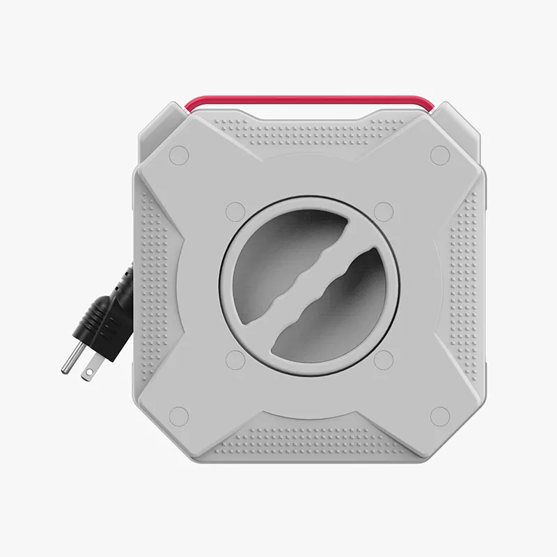 قرقره سیم پلاستیکی 4 خروجی با محافظ اضافه بار