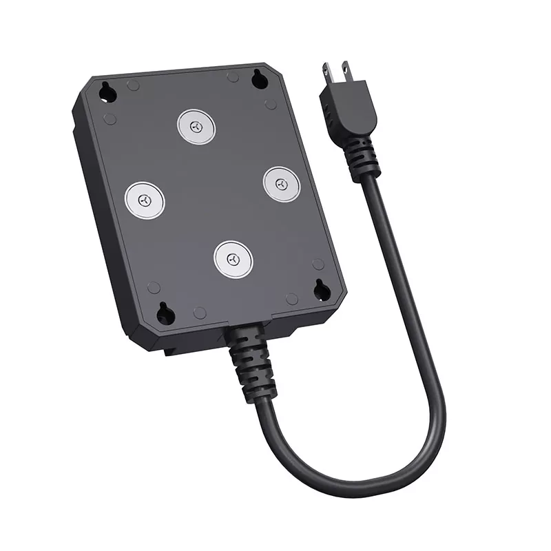 4 پریز برق با نور