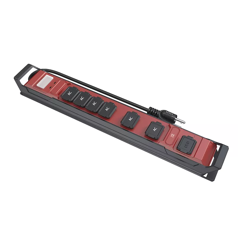 6 پریز Usb 3.4a ضد آب نوار برق 6 پریز Usb 3.4a ضد آب نوار برق